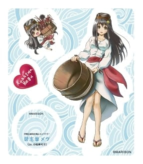 碧志摩メグアクリルフィギュア(海女バージョン)