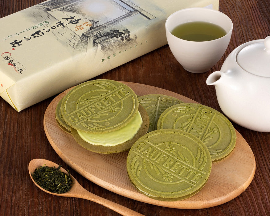 伊勢茶ゴーフレット10枚入