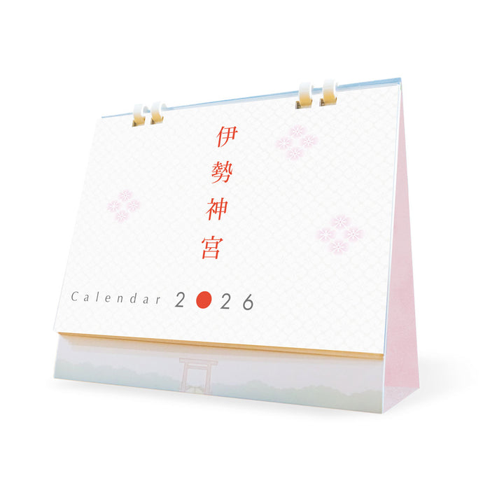 2026年 伊勢神宮【卓上】カレンダー　Ra Shrine 写真家kankan