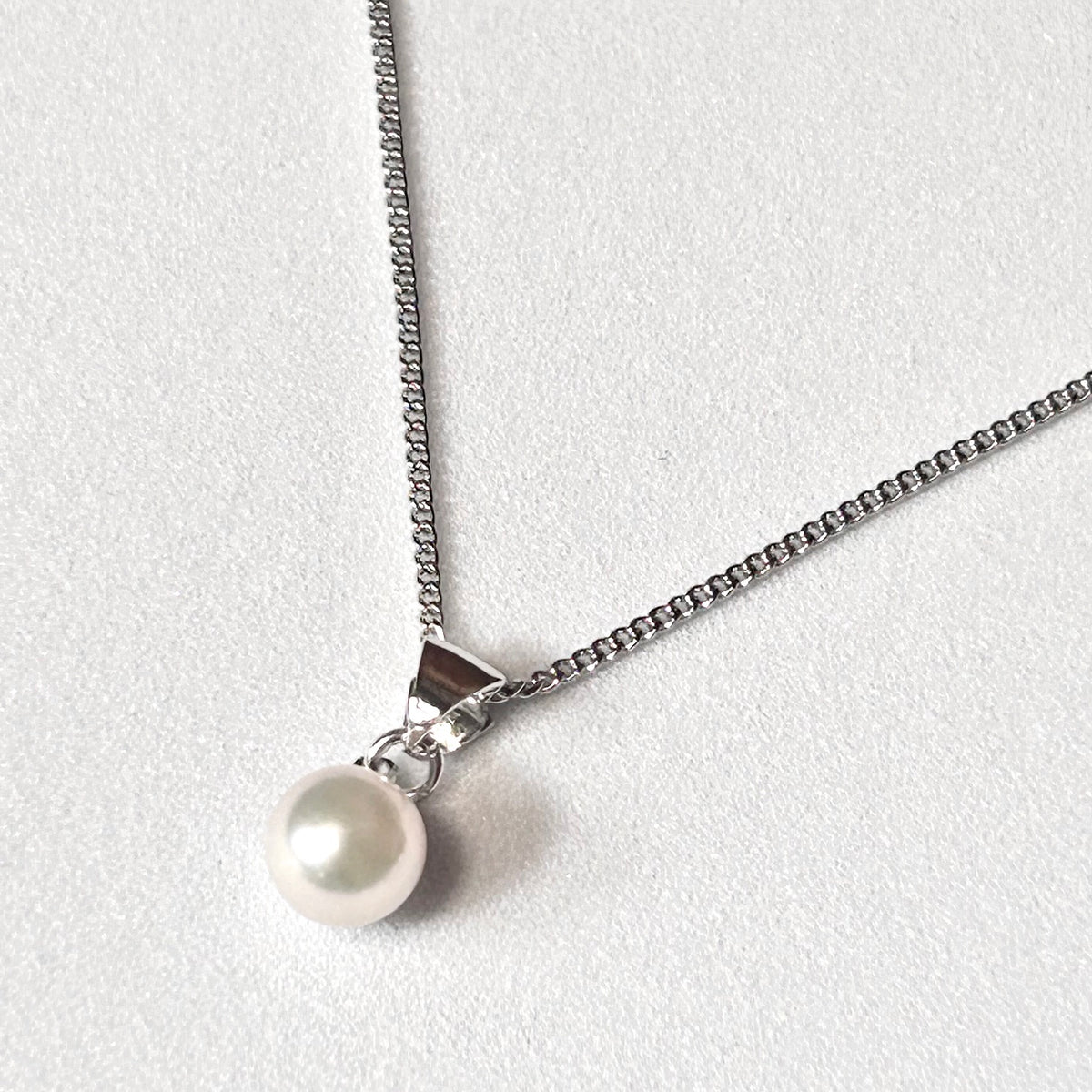 伊勢志摩産あこや真珠　パールネックレス 6-6.5 超お買得！！ 伊勢志摩産あこや本真珠6～6.5mmトップ付ネックレス